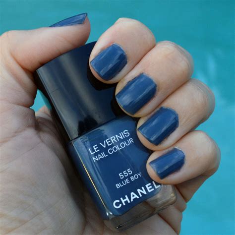 chanel blue boy nail varnish|discontinued chanel nail polish colors.